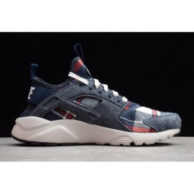 Nike Air Huarache Run Ultra Koyu Mavi / Kırmızı Spor Ayakkabı Türkiye - CPVA9V8T